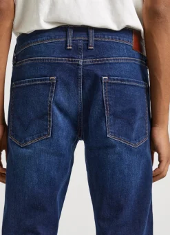 Men Pepe Jeans Finsbury Skinny Fit Low-Rise Jeans