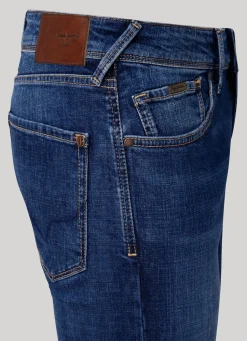 Men Pepe Jeans Finsbury Skinny Fit Low-Rise Jeans