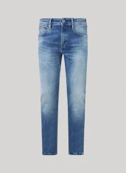 Men Pepe Jeans Finsbury Skinny Fit Low-Rise Jeans