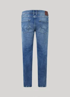 Men Pepe Jeans Finsbury Skinny Fit Low-Rise Jeans