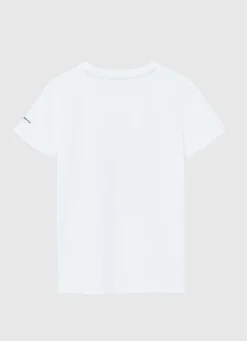 Boy Pepe Jeans Flag Logo Cotton T-Shirt