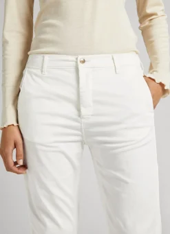 Women Pepe Jeans Flare Fit Chino Trousers