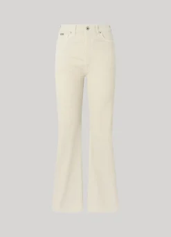Women Pepe Jeans Flared Corduroy Trousers