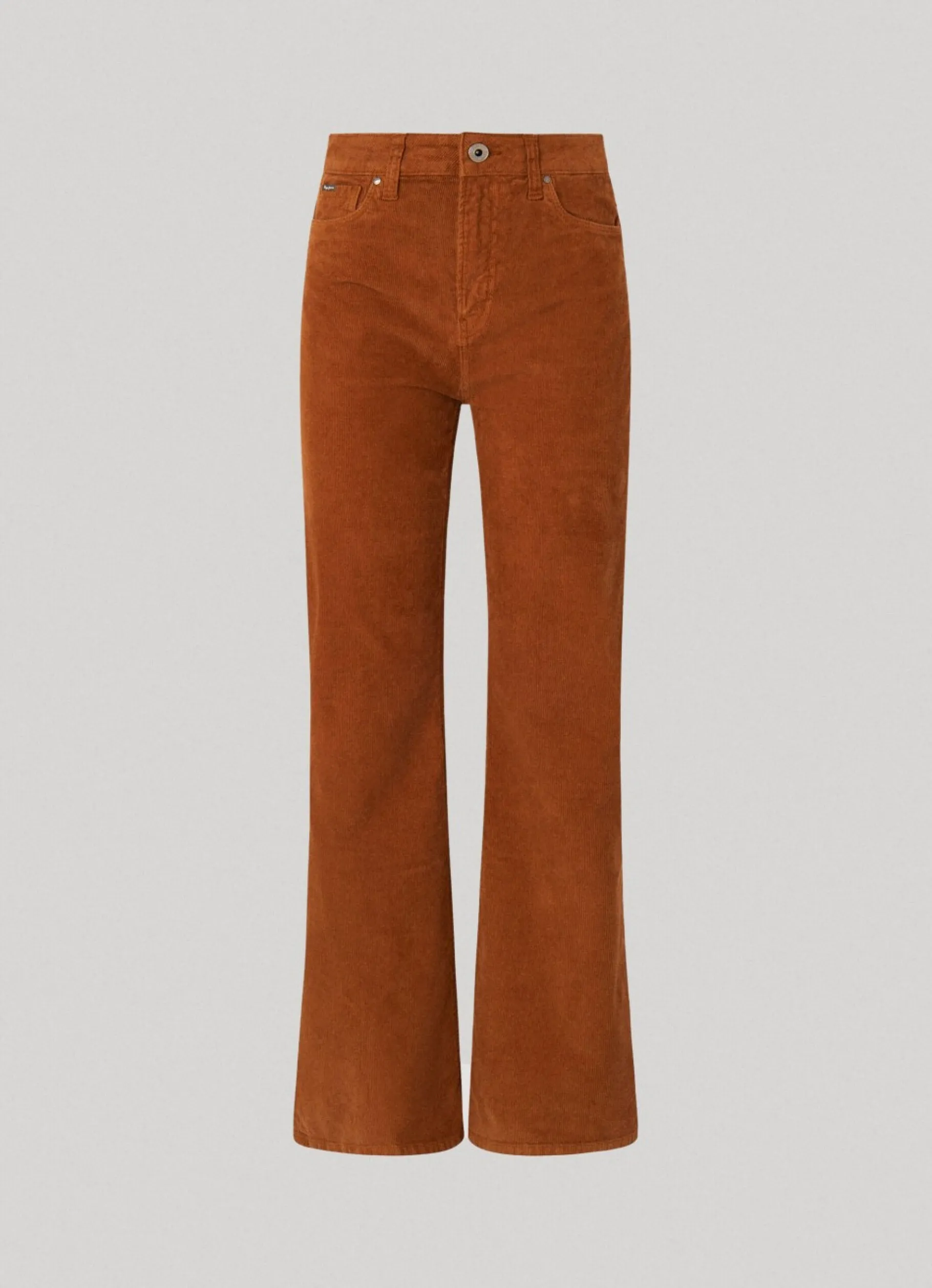 Women Pepe Jeans Flared Corduroy Trousers