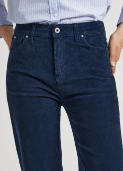 Women Pepe Jeans Flared Corduroy Trousers