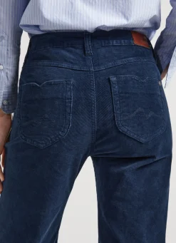 Women Pepe Jeans Flared Corduroy Trousers