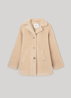Girl Pepe Jeans Fleece Coat