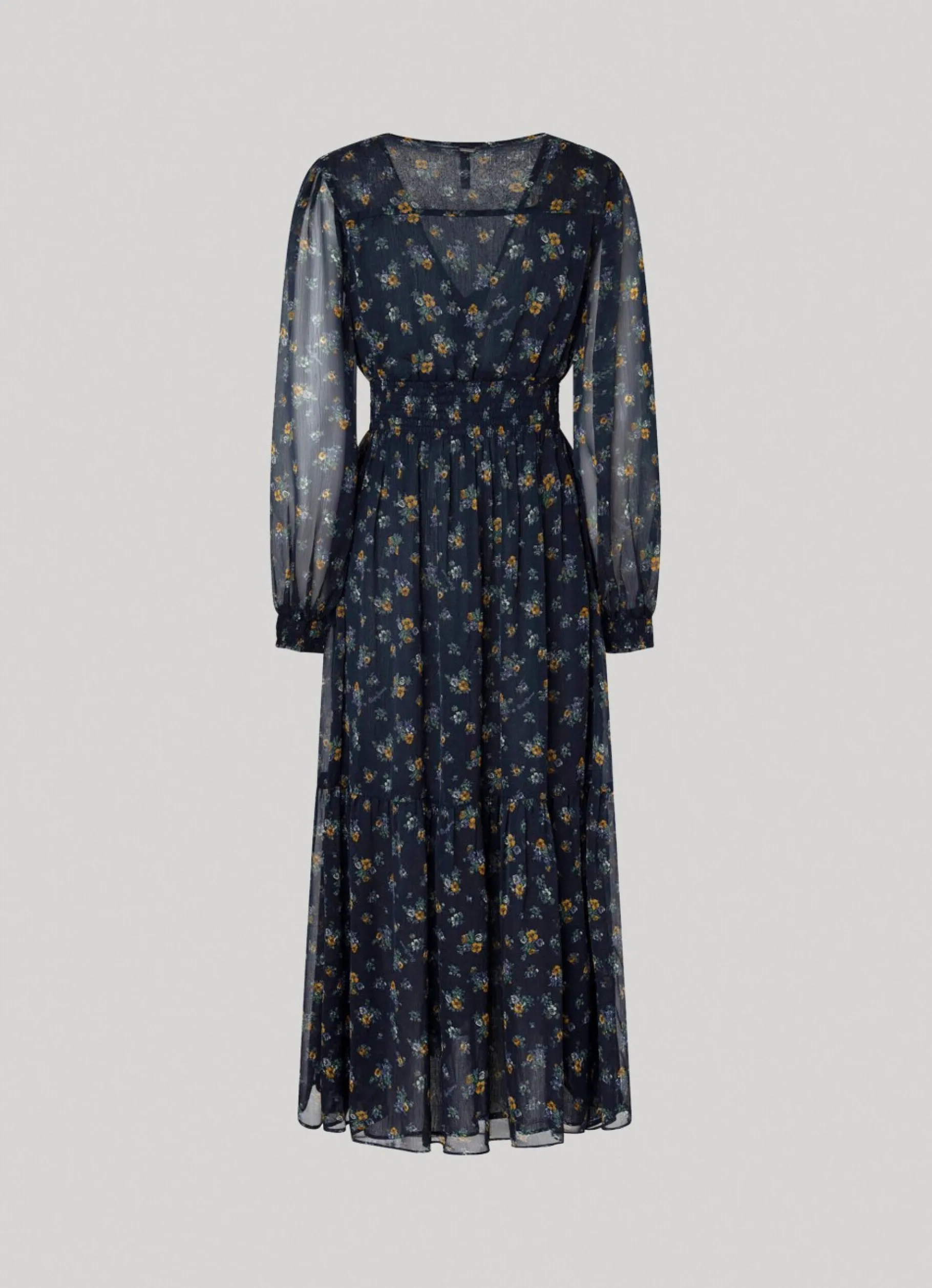 Women Pepe Jeans Floral Chiffon Dress
