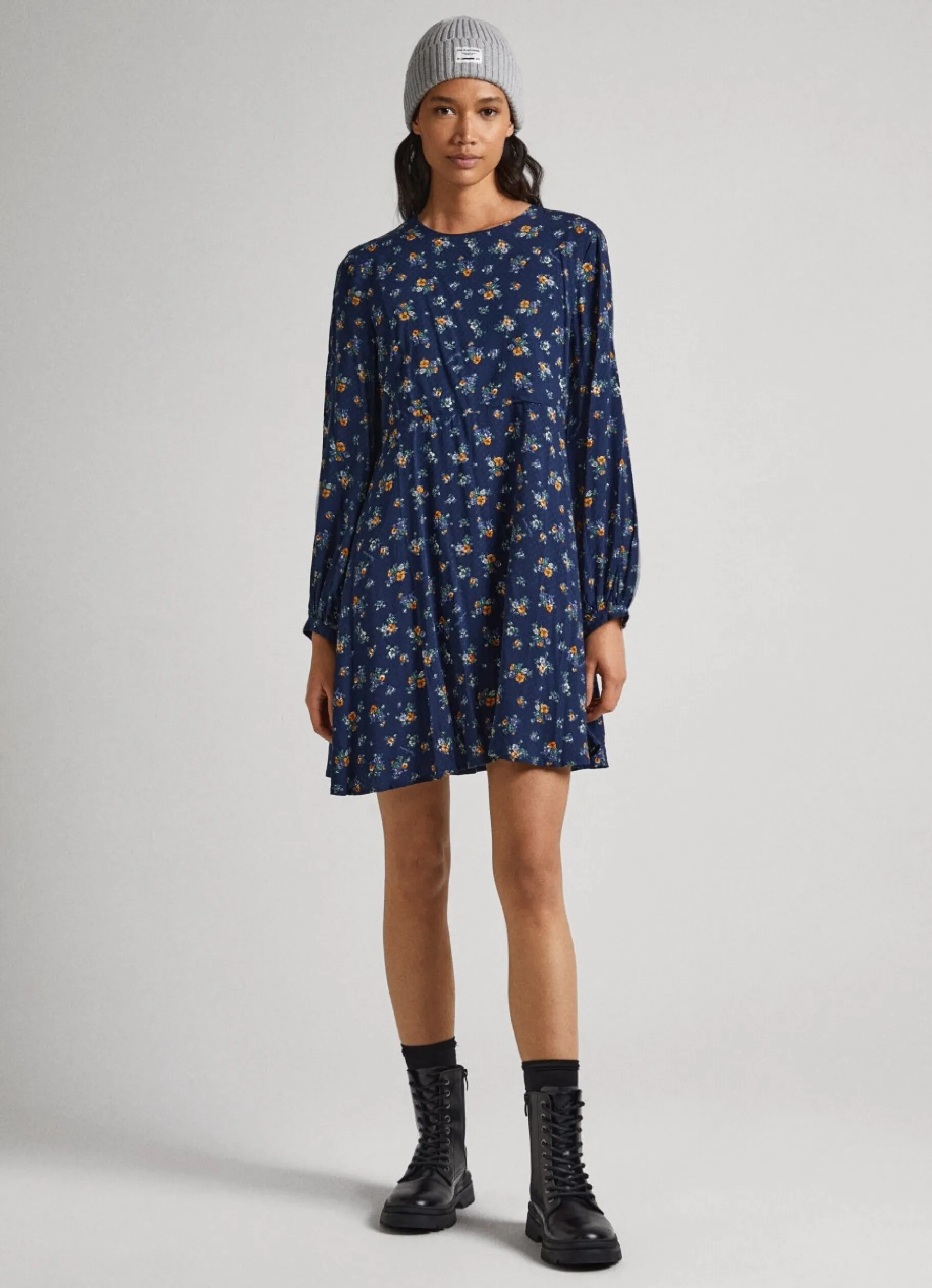 Women Pepe Jeans Floral Dobby Dress