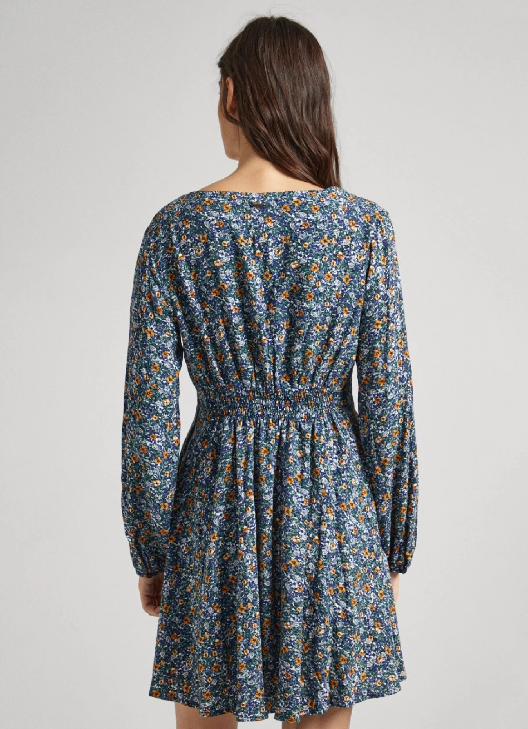 Women Pepe Jeans Floral Dobby Dress