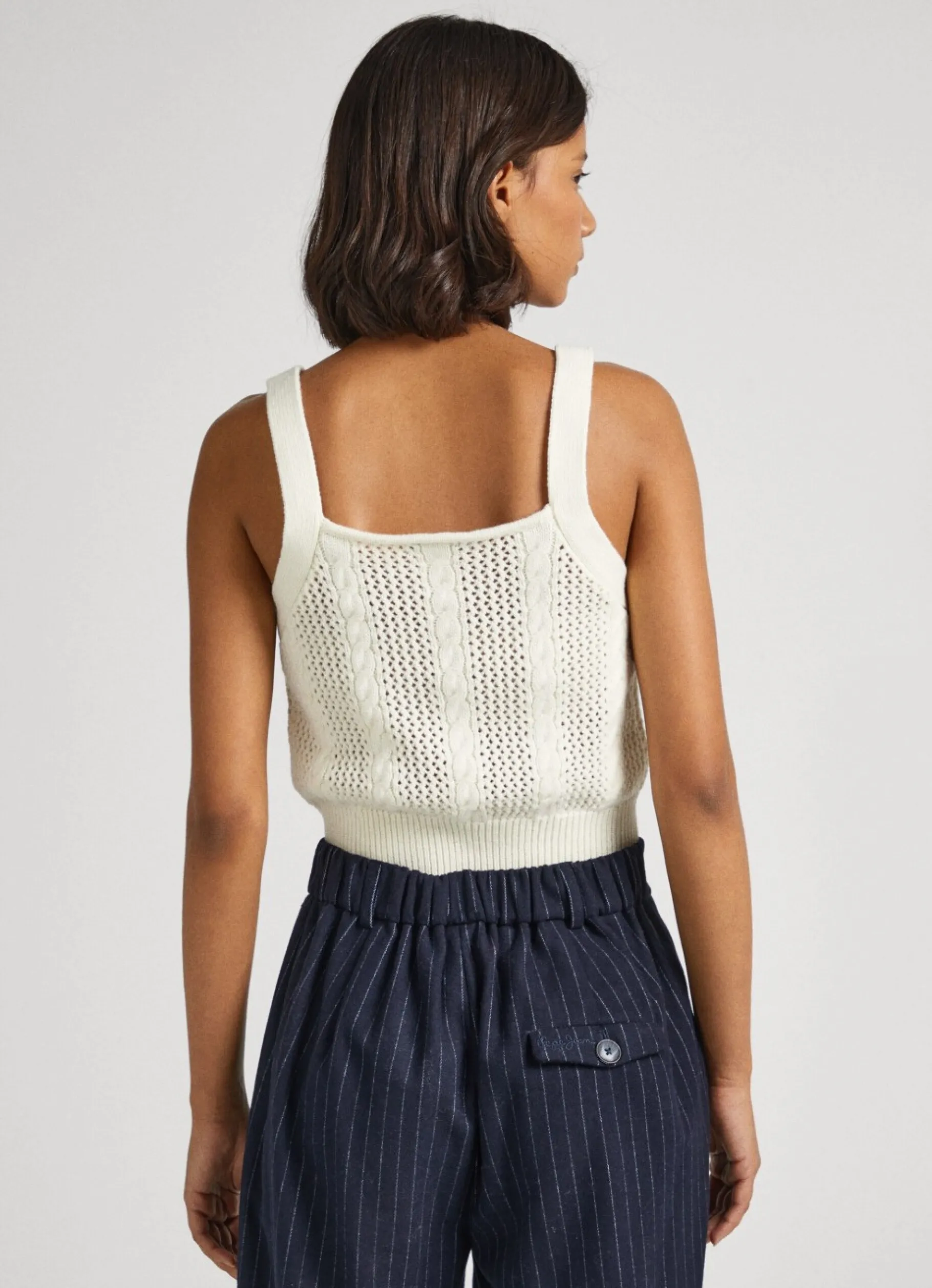 Women Pepe Jeans Floral Knit Top