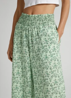 Women Pepe Jeans Floral Palazzo Trousers