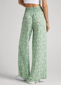 Women Pepe Jeans Floral Palazzo Trousers