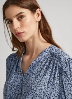 Women Pepe Jeans Floral Print Dobby Dress