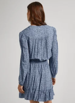 Women Pepe Jeans Floral Print Dobby Dress