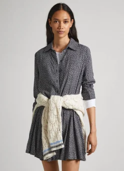 Women Pepe Jeans Floral Print Dobby Dress