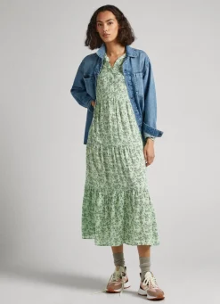 Women Pepe Jeans Floral Print Dress