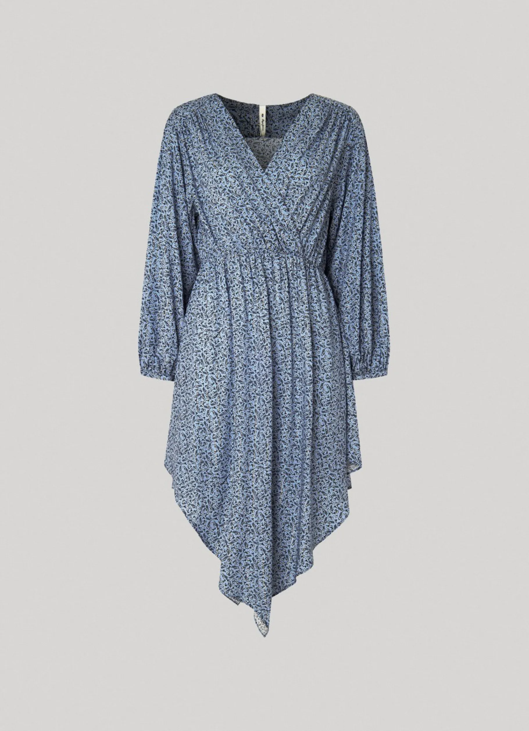Women Pepe Jeans Floral Print Lurex Dress