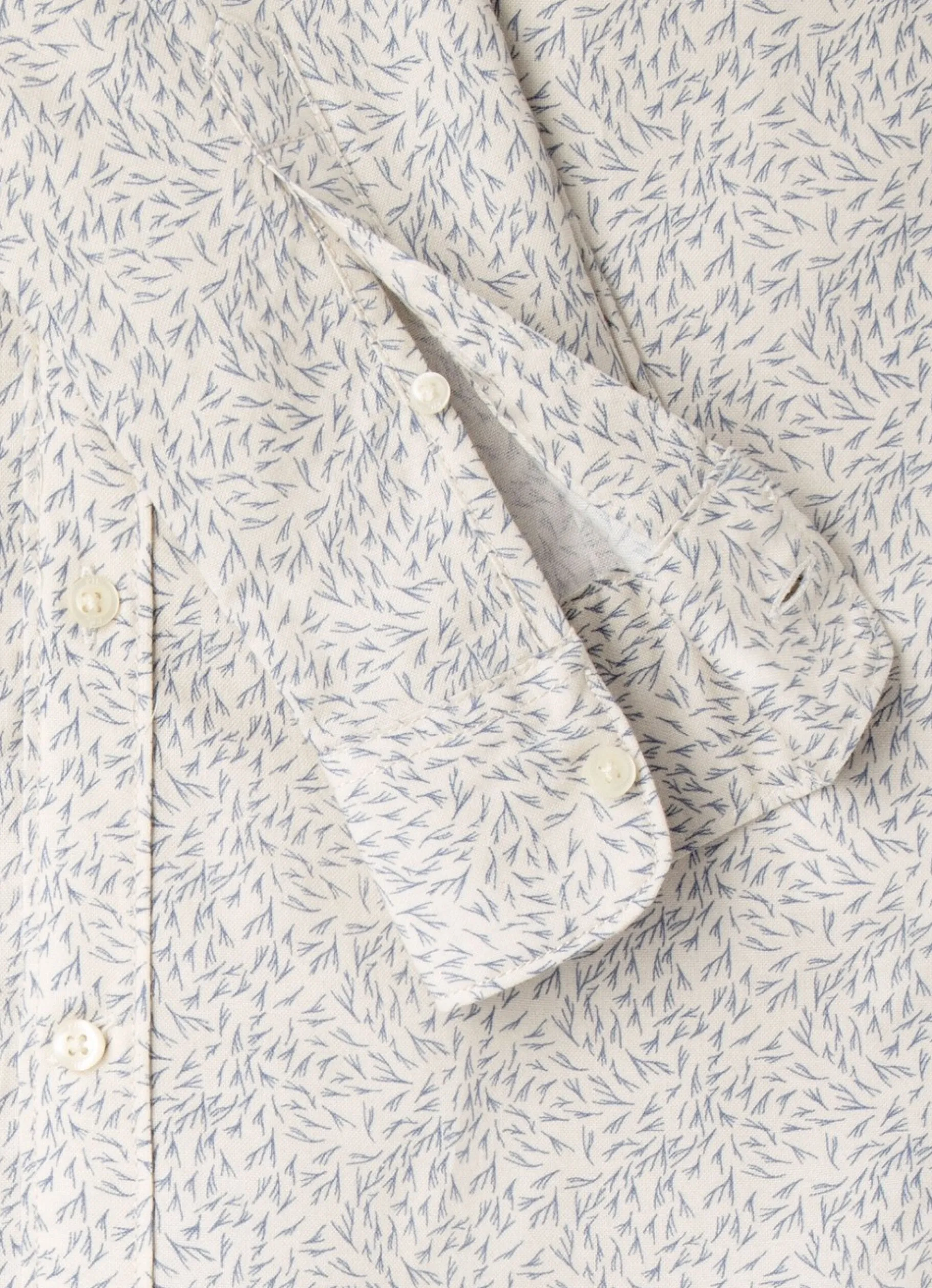 Men Pepe Jeans Floral Print Oxford Shirt