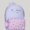 Girl Pepe Jeans Floral Print School Backpack