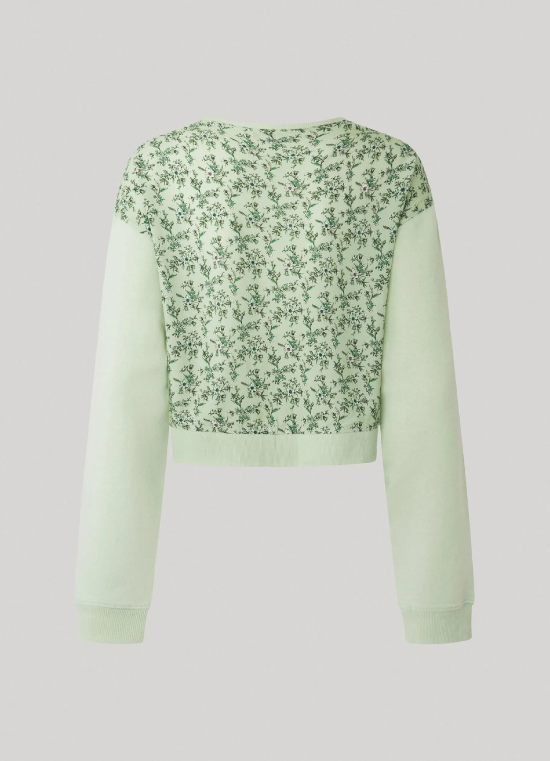 Women Pepe Jeans Floral Print Sweatshirt
