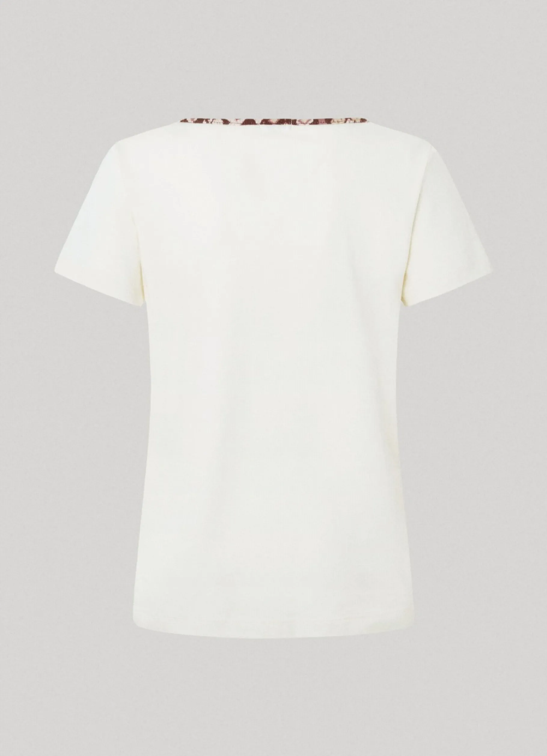 Women Pepe Jeans Flowing V-Neck T-Shirt