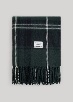 Women Pepe Jeans Fluid Fabric Check Scarf