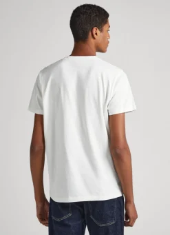 Men Pepe Jeans Front Panel T-Shirt