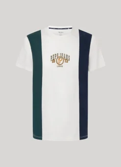 Men Pepe Jeans Front Panel T-Shirt