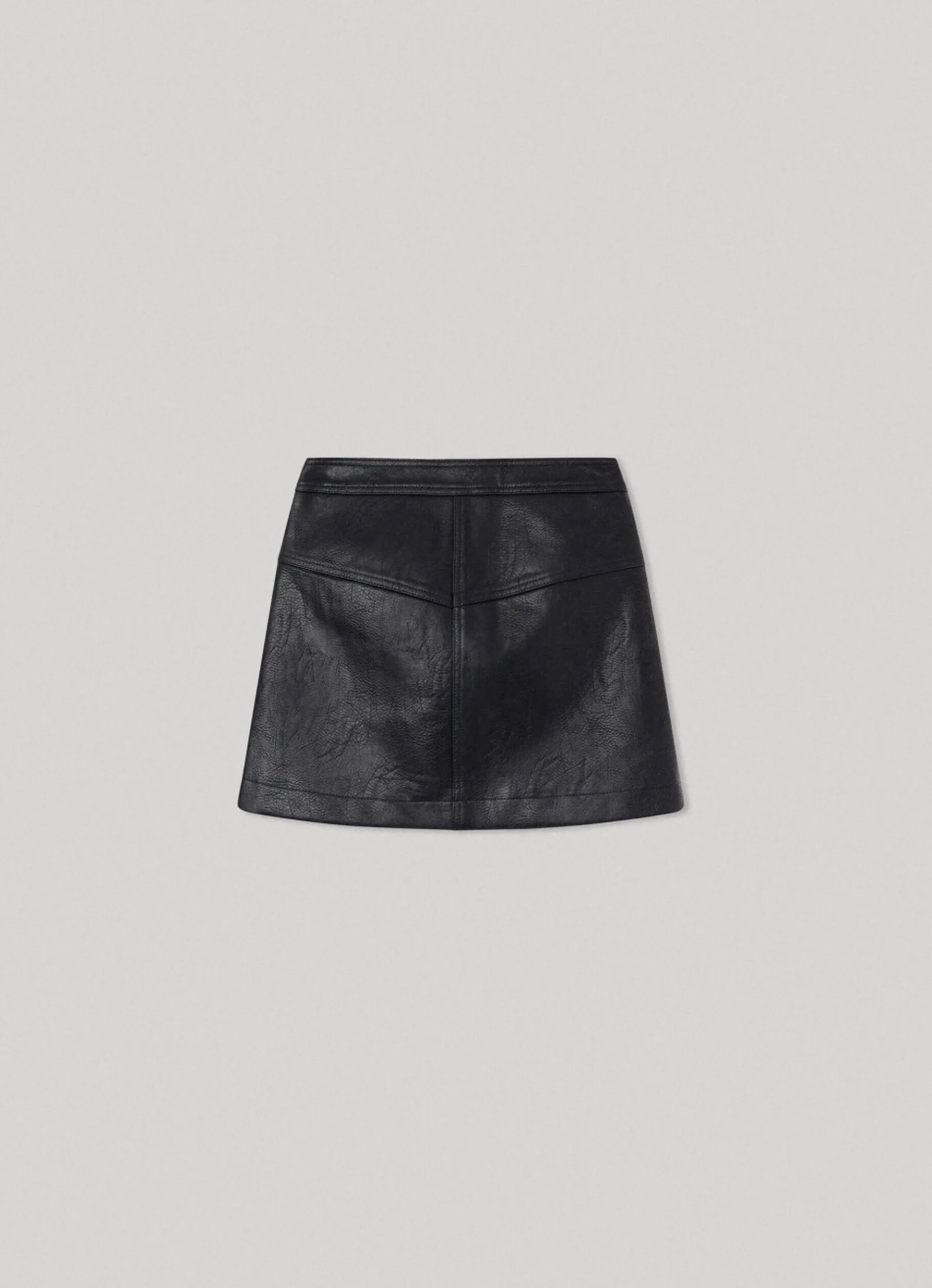 Girl Pepe Jeans Front Zip Skirt