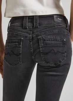 Women Pepe Jeans Gen Midrise Regular Fit Jeans