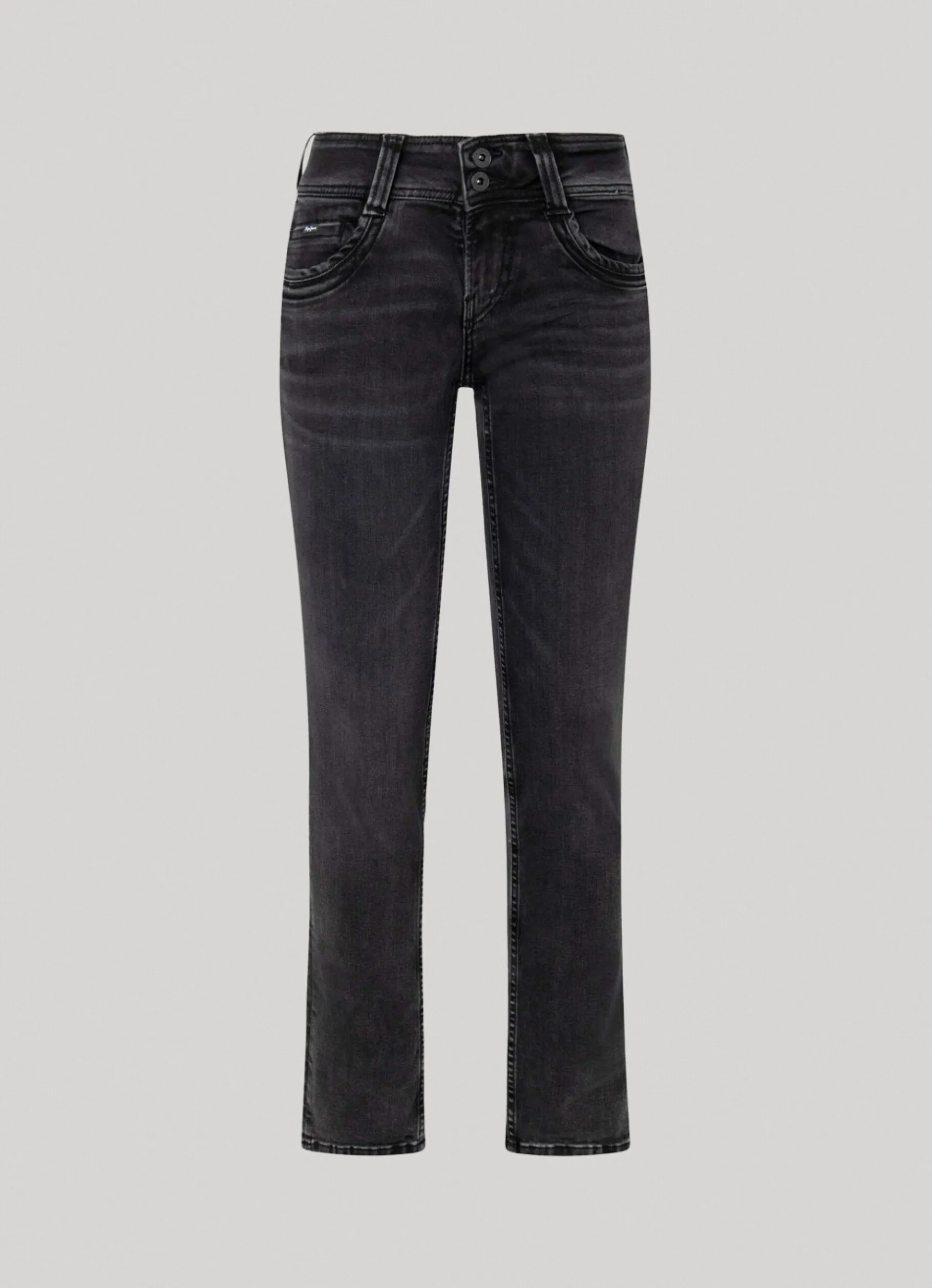 Women Pepe Jeans Gen Midrise Regular Fit Jeans