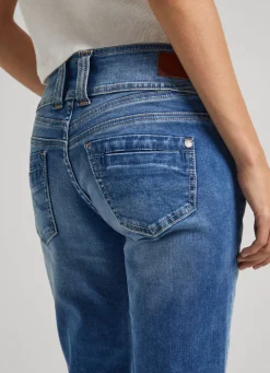 Women Pepe Jeans Gen Regular Fit Mid-Rise Jeans