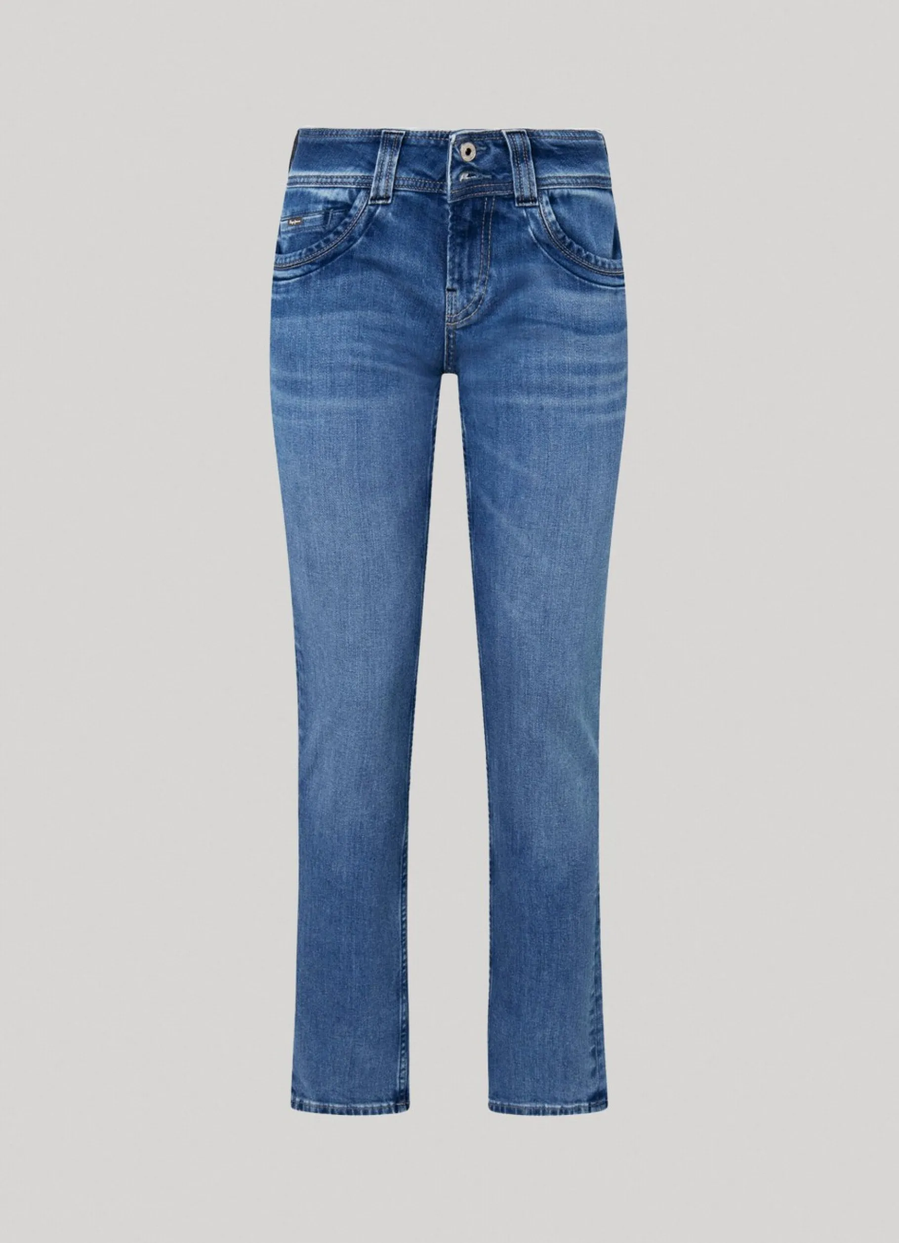 Women Pepe Jeans Gen Regular Fit Mid-Rise Jeans