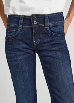 Women Pepe Jeans Gen Regular Fit Mid-Rise Jeans