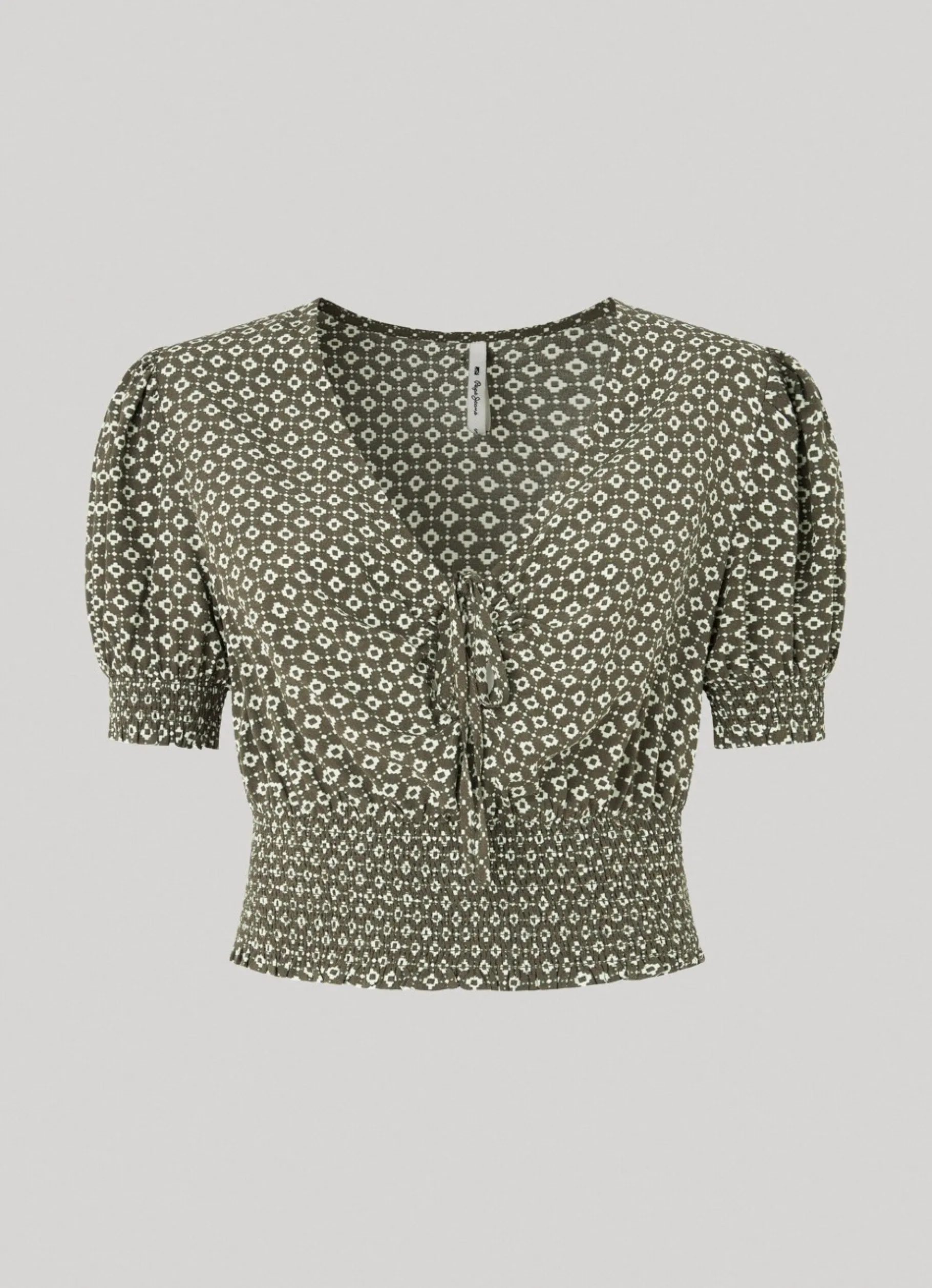 Women Pepe Jeans Geometric Print Blouse