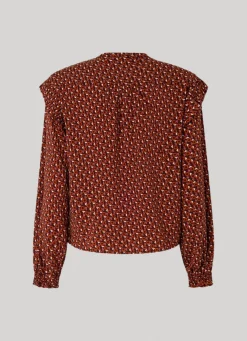 Women Pepe Jeans Geometric Print Blouse