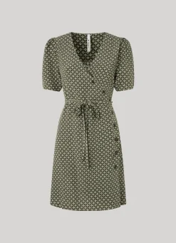 Women Pepe Jeans Geometric Print Dress