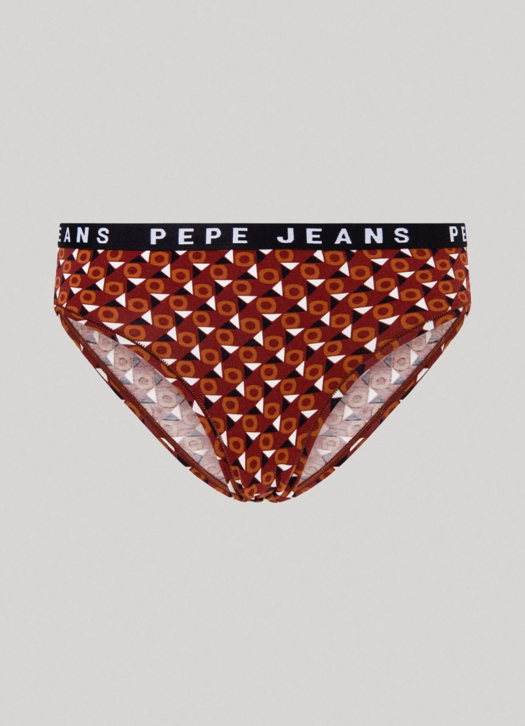 Women Pepe Jeans Geometric Print Knickers