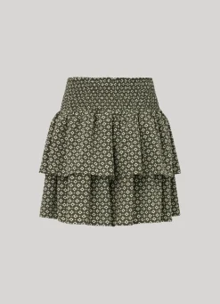 Women Pepe Jeans Geometric Print Skirt