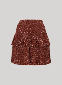 Women Pepe Jeans Geometric Print Skirt