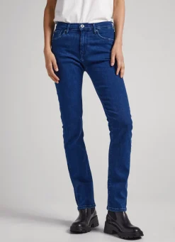 Women Pepe Jeans Grace Slim Fit High-Rise Jeans