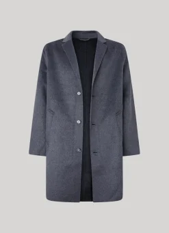 Men Pepe Jeans Handmade Wool Coat