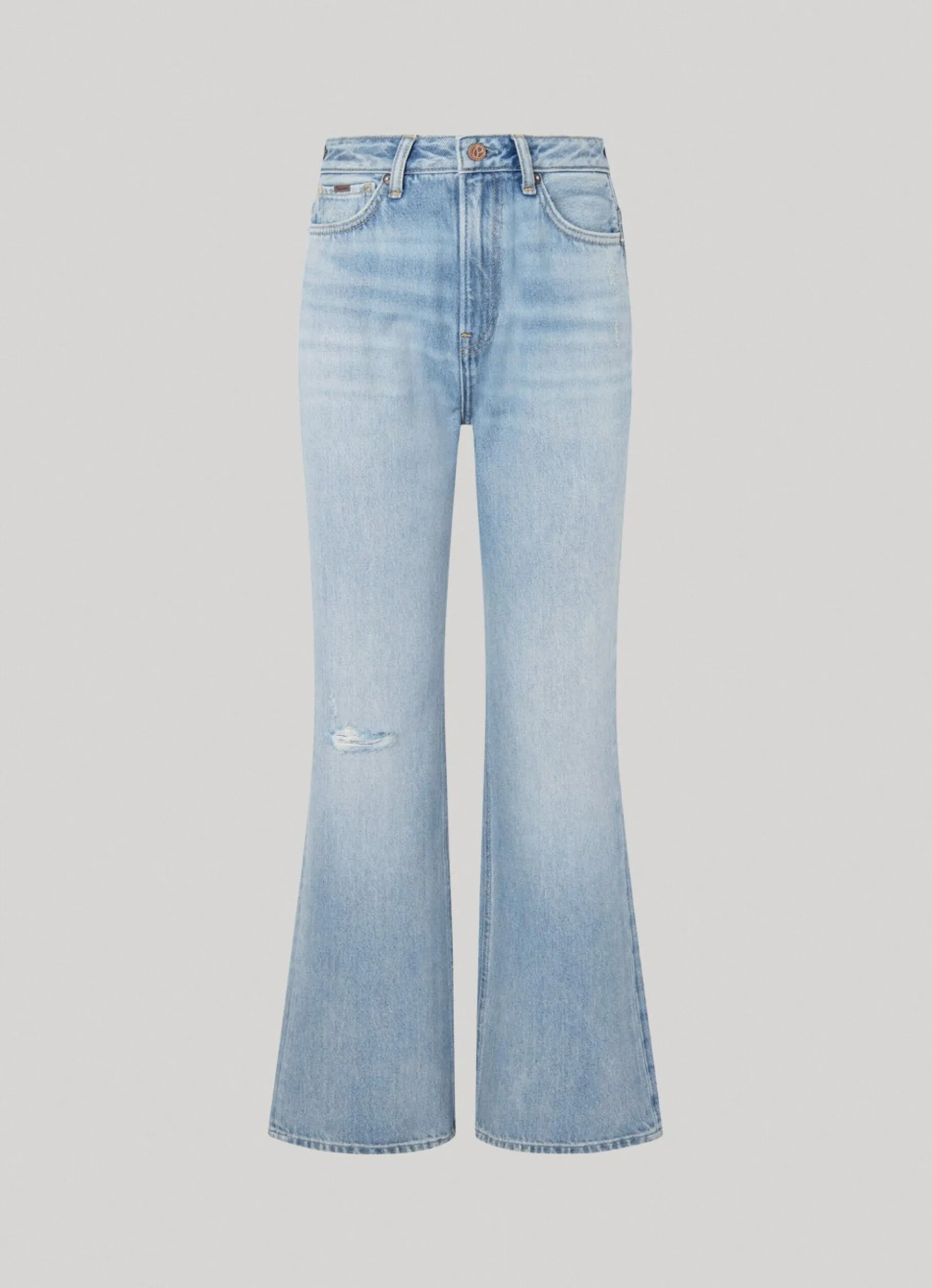 Women Pepe Jeans Harper Fit Flare High-Rise Jeans