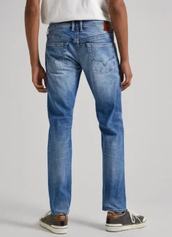 Men Pepe Jeans Hatch Slim Fit Low-Rise Jeans