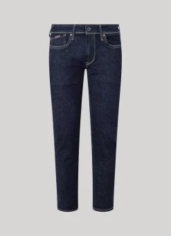 Men Pepe Jeans Hatch Slim Fit Low-Rise Jeans