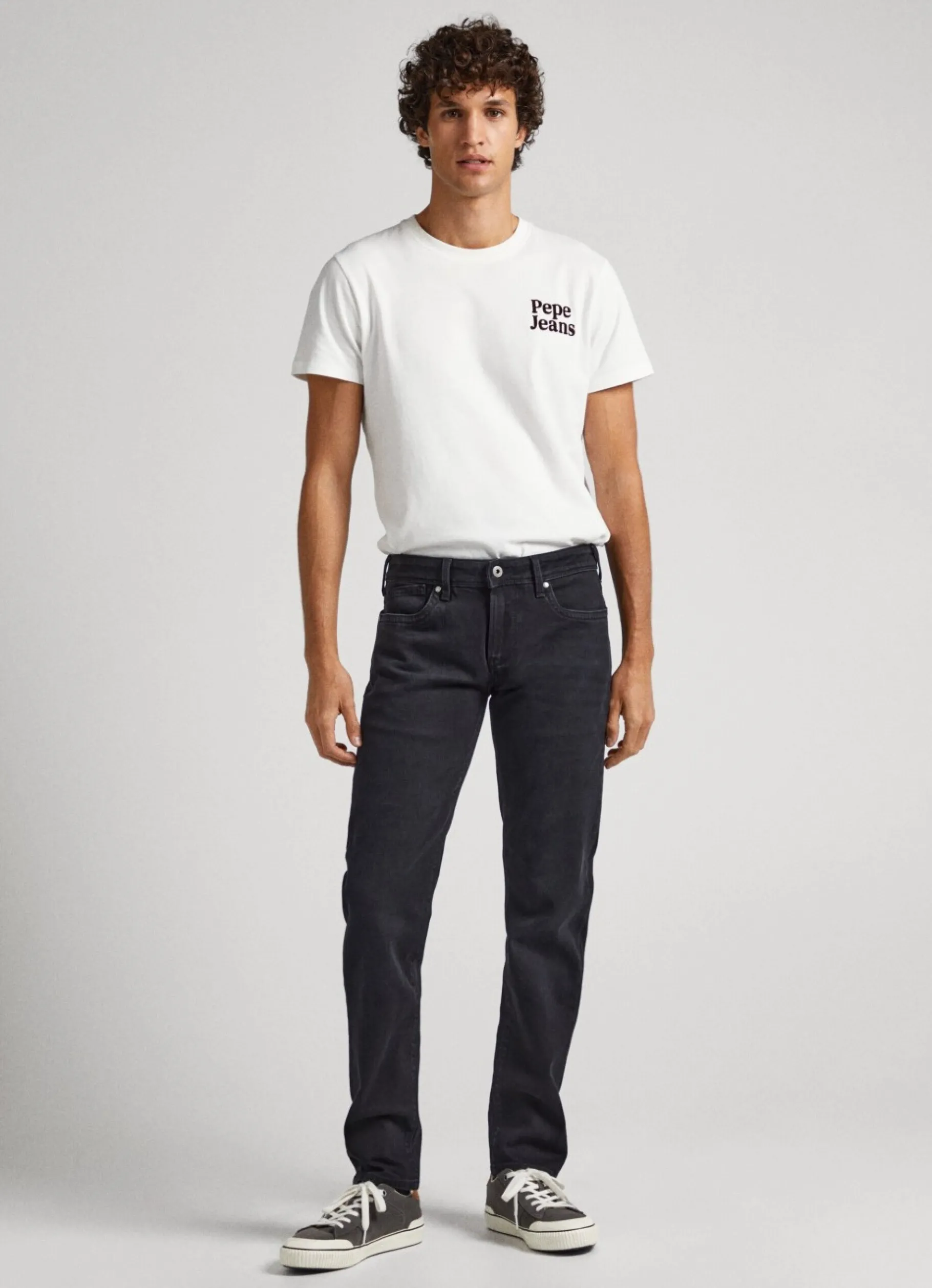 Men Pepe Jeans Hatch Slim Fit Low-Rise Jeans