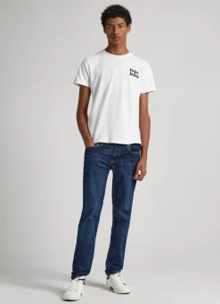Men Pepe Jeans Hatch Slim Fit Low-Rise Jeans