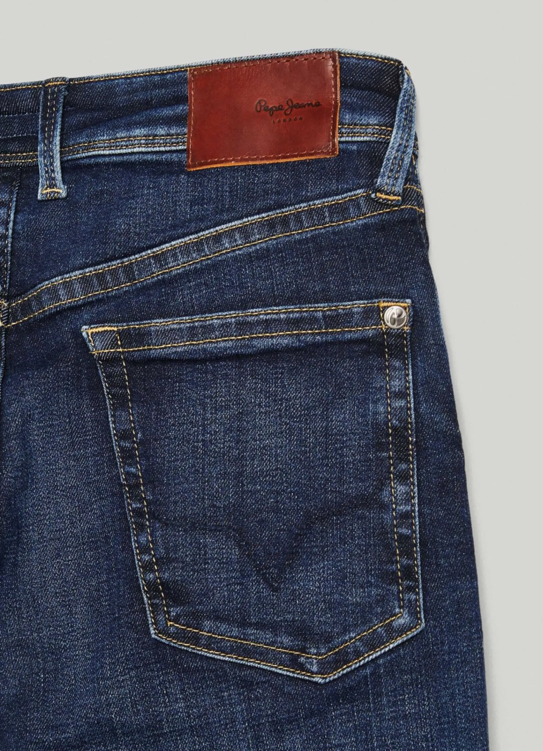 Men Pepe Jeans Hatch Slim Fit Low-Rise Jeans