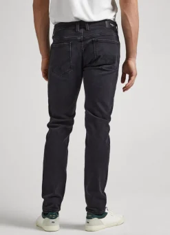 Men Pepe Jeans Hatch Slim Fit Mid-Rise Jeans